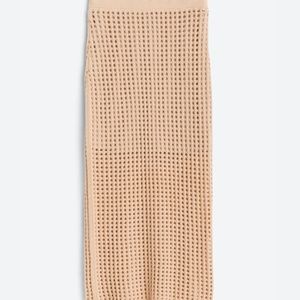 Hasley Crochet Midi Skirt